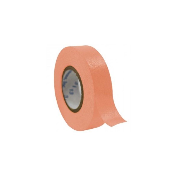 Time Tape, 1" Core, 1/2" Wide, Salmon, 6/PK